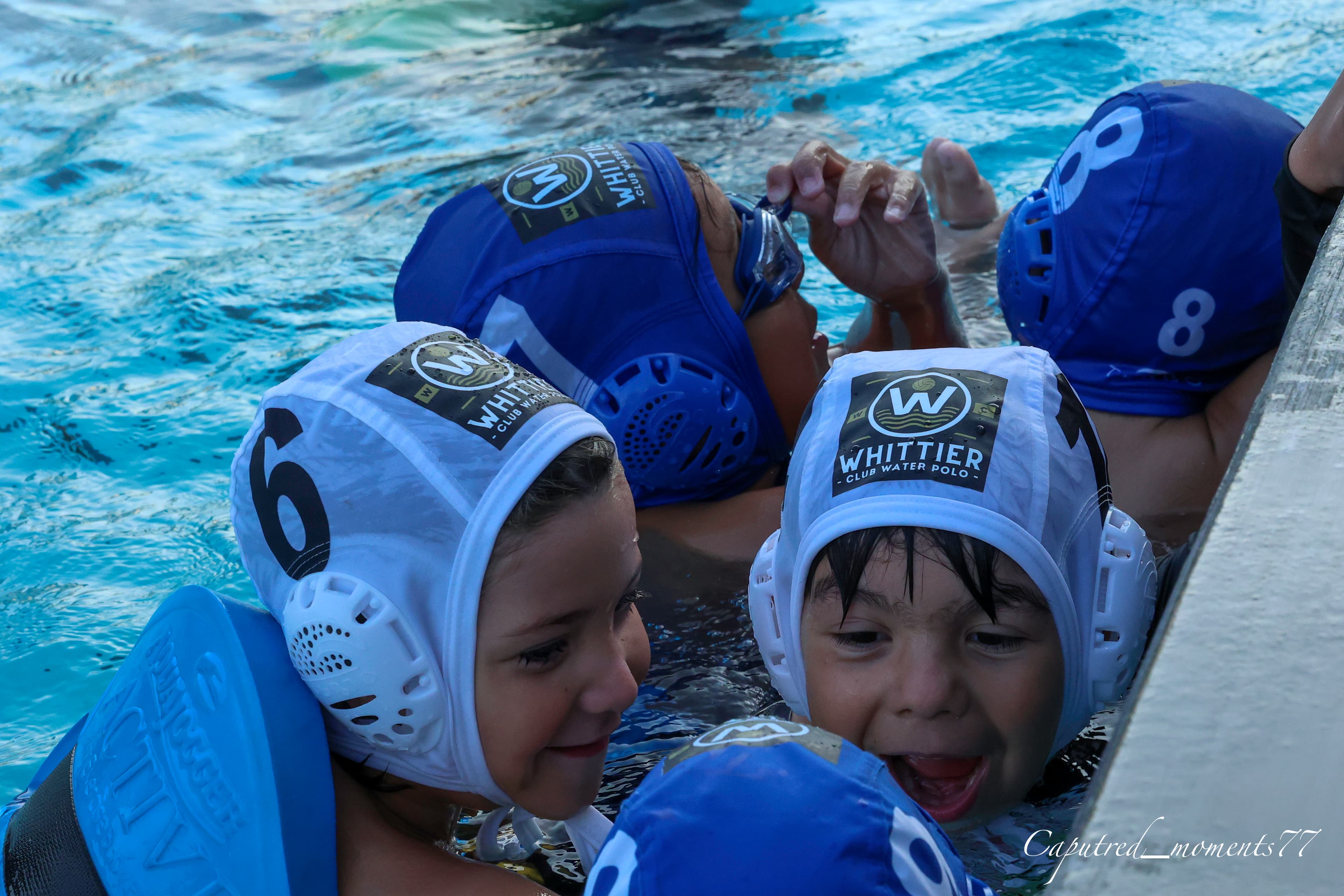 Water polo team play